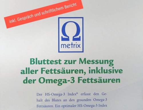 Omega-3-Fettsäure-Beratung-Selbsttest. Ergänzend zum Ernährungscoaching bei Fibromyalgie